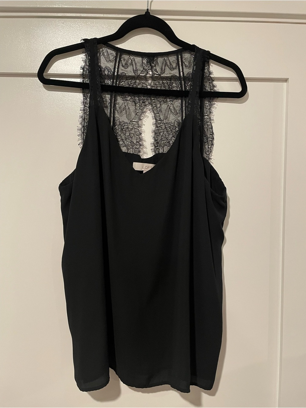 LOFT Classy but Sexy Lace-Back Camisole Tank